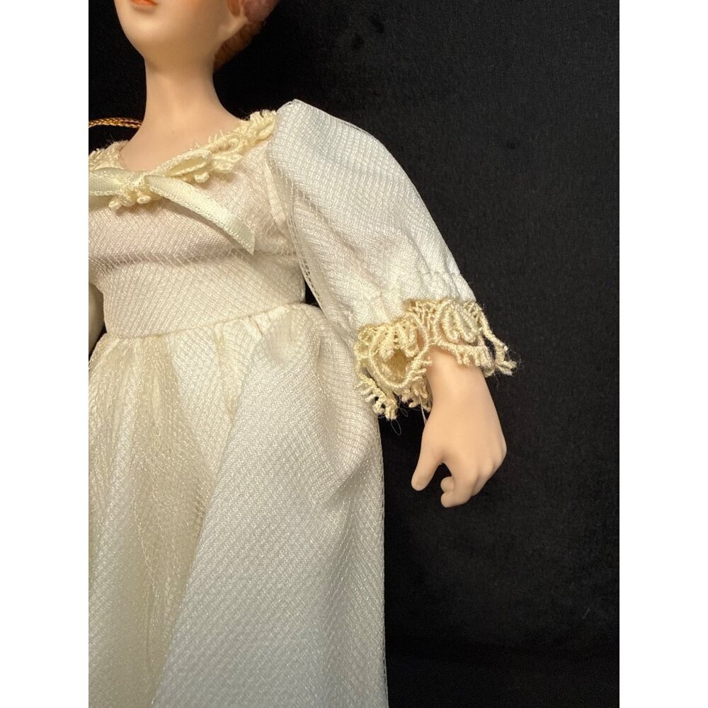 Vintage Amlings Porcelain Ballerina  Ornament Fugurine Made in Taiwan - Picture 6 of 10